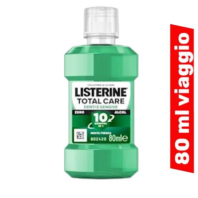 LISTERINE COLLUTTORIO 80ml DIFESA DENTI E GENGIVE 906378