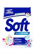 DET. LAVATRICE POLVERE SOFT PIU'78mis. BLUE OXYGEL