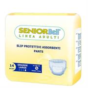 PANNOLONI SLIP PROT.ASS. SENIOR BELL LARGE 14pz 100-140 CM 70KG E +