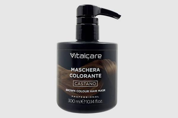 MASCHERA COLORANTE CASTANO 300ml VITALCARE