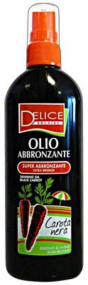 OLIO SOLARE DELICE ABBRONZANTE 150ml CAROTA NERA 013160