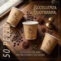 BICCHIERI DI CARTA  CAFFE' 75cc 2,5oz AVANA