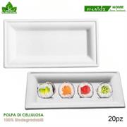PIATTI BIO RETT. SUSHI 26x12 12pz MOVIDA 64460