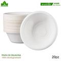 PIATTI BIO CIOTOLA 360ml 20pz MOVIDA 64461
