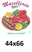 CARTA POLITENATA 60+9GR. MACELLERIA 44X66 LEVANTE
