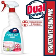 DET. DUAL POWER PLURI BAK BAGNO DISINFETTANTE/IGIENI/BATTERICIDA  DP003