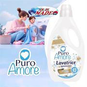 DET. LAVATRICE IGIENIZZANTE PURO AMORE 45lav BIANCO LATTE