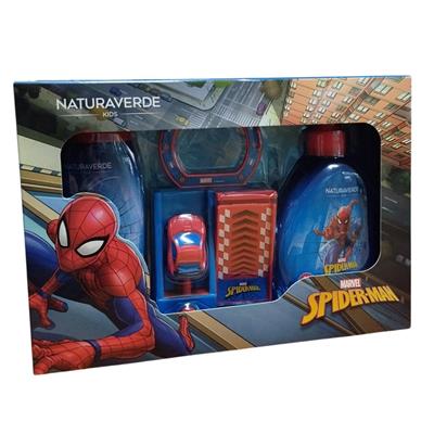 CONF. REGALO NV SPIDERMAN GIFT SET MACCHININA DCSH250ml+SAP.LIQ.250ml