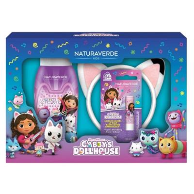 CONF. REGALO NV GABBY'S DOLLHOUSE-CERCHIETTO(BS250ml+BURR+CERCH.)